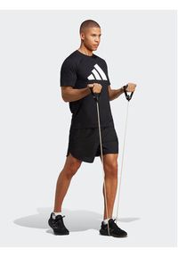 Adidas - adidas T-Shirt Feelready IB8273 Czarny Regular Fit. Kolor: czarny. Materiał: syntetyk, bawełna #3