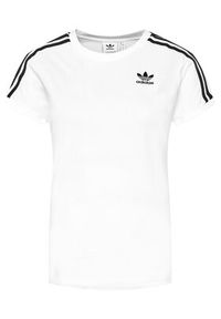 Adidas - adidas T-Shirt adicolor Classics 3-Stripes GN2913 Biały Regular Fit. Kolor: biały. Materiał: bawełna #5