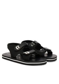 Karl Lagerfeld - KARL LAGERFELD Sandały Z31183 S Czarny. Kolor: czarny. Materiał: skóra #3