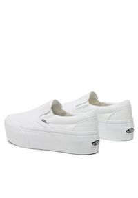 Vans Tenisówki Classic Slip-O VN0A7Q5RW001 Biały. Kolor: biały. Materiał: materiał