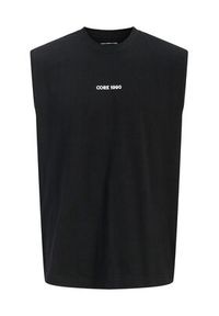 Jack & Jones Tank top Eterna 12295670 Czarny Loose Fit. Kolor: czarny. Materiał: bawełna #2