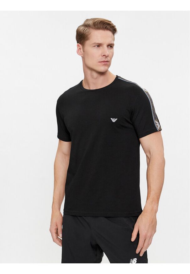Emporio Armani Underwear T-Shirt 211845 4R475 00020 Czarny Regular Fit. Kolor: czarny. Materiał: bawełna