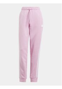 Adidas - adidas Spodnie dresowe Future Icons 3-Stripes IM2546 Różowy Regular Fit. Kolor: różowy. Materiał: bawełna #5