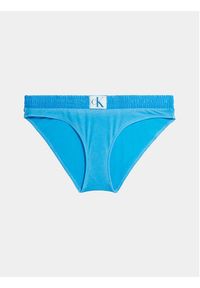 Calvin Klein Swimwear Dół od bikini KW0KW01990 Niebieski. Kolor: niebieski. Materiał: syntetyk #2