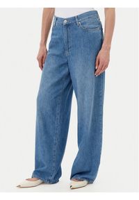 Pinko - PINKO Jeansy 104601 A2DR Niebieski Relaxed Fit. Kolor: niebieski
