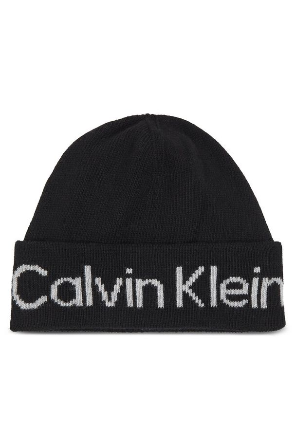 Czapka Calvin Klein. Kolor: czarny