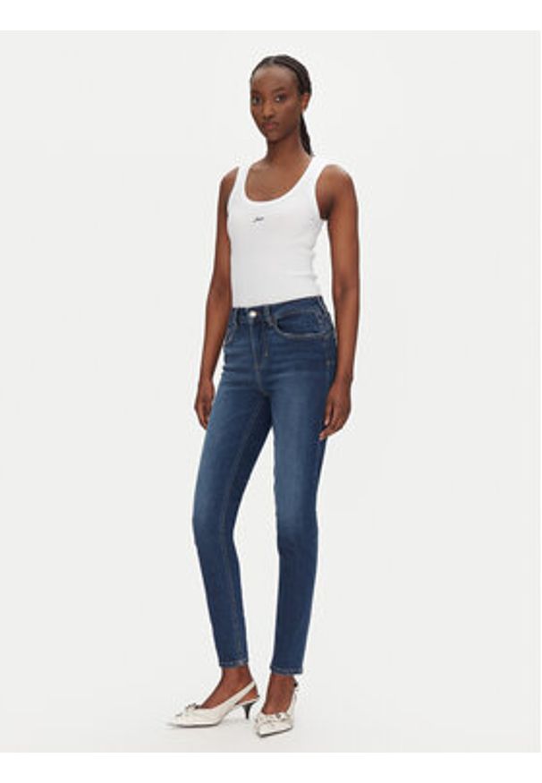 Liu Jo Jeansy UF3013 D4615 Granatowy Perfect Fit. Kolor: niebieski