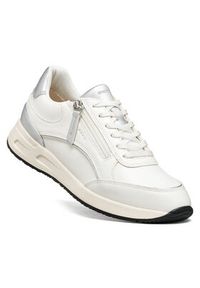 Geox Sneakersy D Bulmya D65NQB 05411 C1000 Biały. Kolor: biały. Materiał: skóra #3