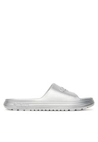 Pepe Jeans Klapki Beach Slidemet PLS70165 Srebrny. Kolor: srebrny