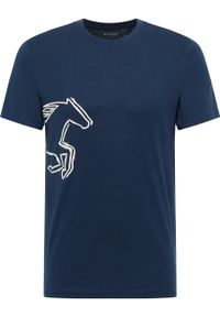 Męski T-Shirt Mustang Style Austin Dress Blues 1016493 5334 #4