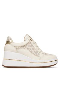 MICHAEL Michael Kors Sneakersy Emmy 43F5EMFS2L Beżowy. Kolor: beżowy. Materiał: skóra