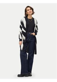Vero Moda Kardigan Nancy 10310777 Czarny Loose Fit. Kolor: czarny. Materiał: syntetyk #3