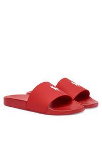 Polo Ralph Lauren Klapki 809P07314003 Czerwony. Kolor: czerwony. Materiał: guma #4