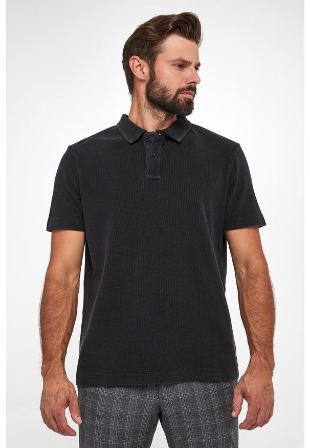 JOOP! Jeans - Polo męskie Diamal JOOP! JEANS. Typ kołnierza: polo