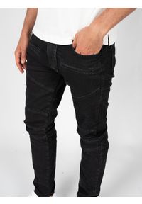 Xagon Jeansy "Bikers" | MR 228 | Mężczyzna | Czarny. Okazja: na co dzień. Kolor: czarny. Długość: długie. Styl: elegancki, casual