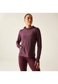 DARE 2B - Damska lekka bluza fitness Sprint City. Kolor: fioletowy. Sport: fitness, bieganie #1