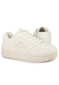 Buty damskie trampki sportowe Kappa EMELA. Kolor: biały. Materiał: guma, materiał, tkanina, syntetyk. Sport: turystyka piesza