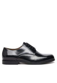 Calvin Klein Półbuty HM0HM01831 Czarny. Kolor: czarny. Materiał: lakier, skóra #1