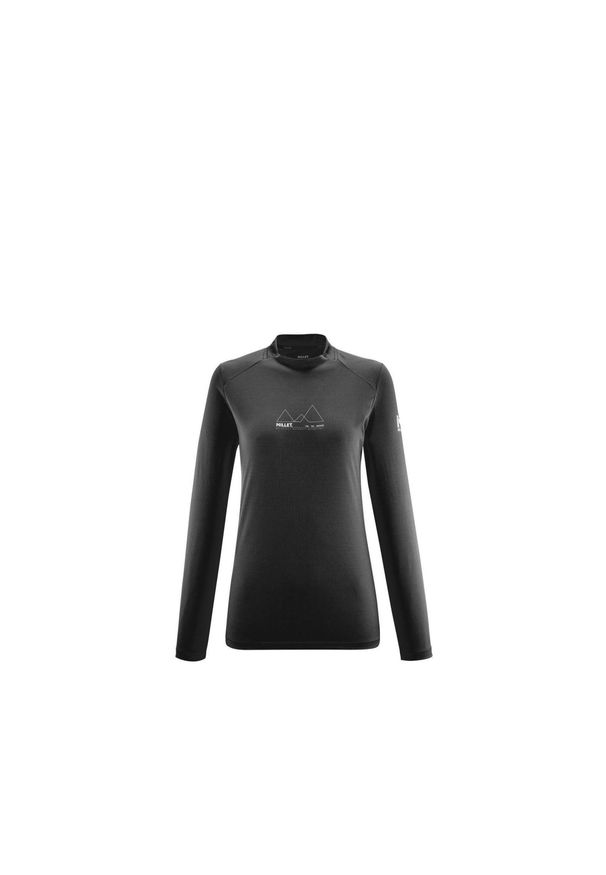 Koszulka damska z długim rękawem Millet Kamet Ts Ls W Active Fit. Kolor: czarny. Materiał: włókno. Długość rękawa: długi rękaw. Długość: długie
