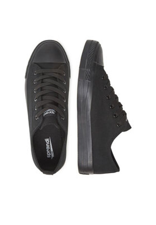 Sprandi Trampki CEO-YL201401 Czarny. Kolor: czarny. Materiał: materiał