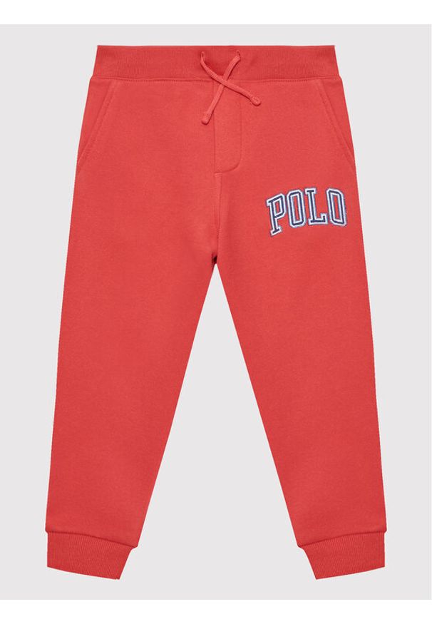 Polo Ralph Lauren Spodnie dresowe 322851015004 Czerwony Regular Fit. Kolor: czerwony. Materiał: syntetyk