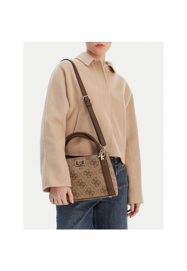 Torebka Guess. Kolor: brązowy