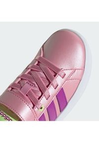 Adidas - adidas Sneakersy Grand Court 3.0 Girls Shoes Children KI1755 Różowy. Kolor: różowy. Materiał: skóra #7