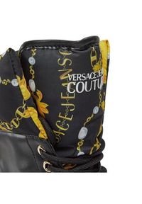 Versace Jeans Couture Botki 75VA3S62 Czarny. Kolor: czarny. Materiał: skóra