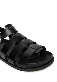 Tommy Jeans Sandały Tjw Fisherman Patent Sandal EN0EN02874 Czarny. Kolor: czarny. Materiał: skóra #5