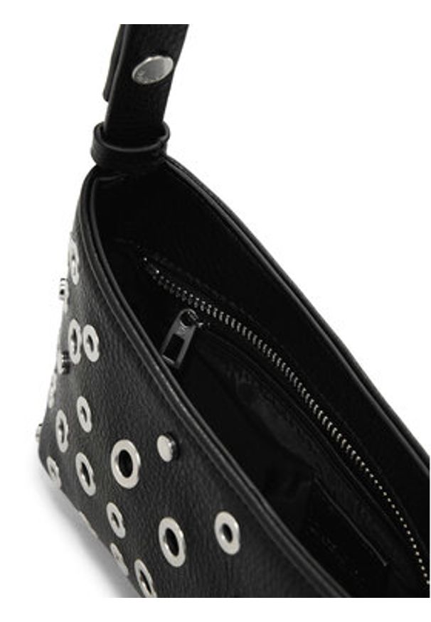 Desigual Torebka Rebel Alsacia 25SAXP70 Czarny. Kolor: czarny. Materiał: skórzane