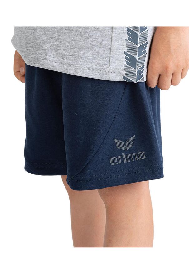 ERIMA - Spodenki juniorskie Erima Essential Team Sweat Shorts. Kolor: niebieski
