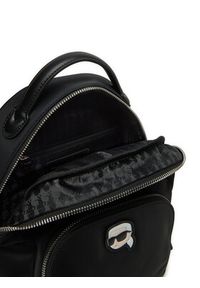 Karl Lagerfeld - KARL LAGERFELD Plecak A1W30132 Czarny. Kolor: czarny. Materiał: materiał #4
