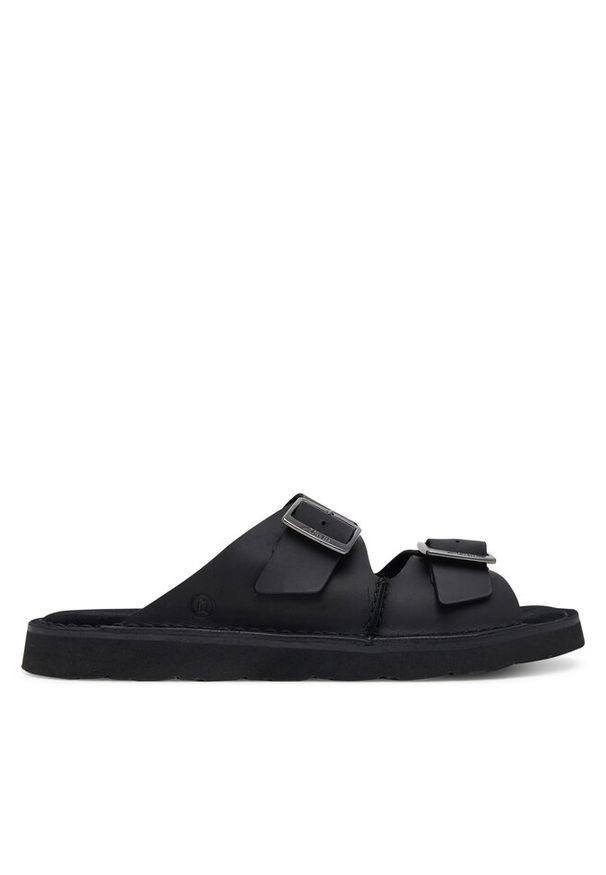 Klapki Clarks. Kolor: czarny