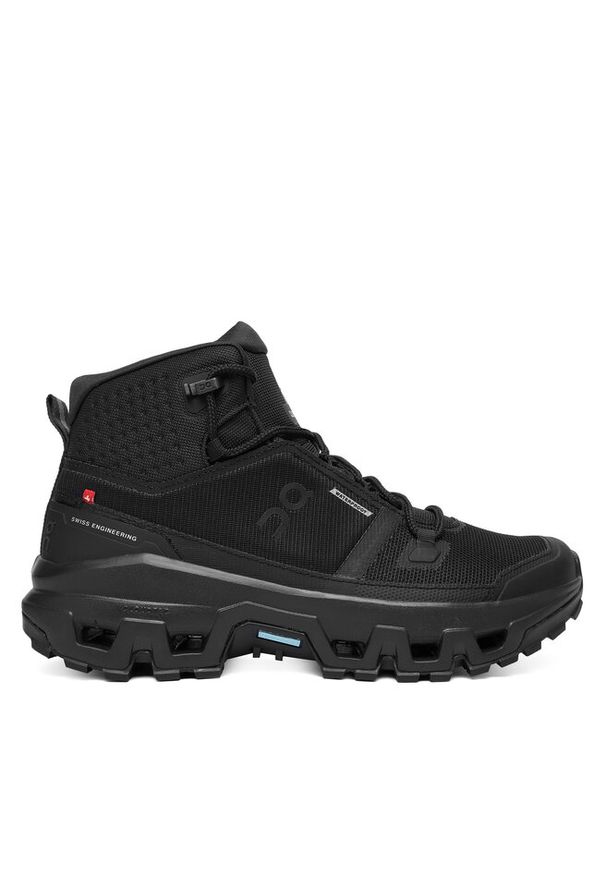 Trekkingi On. Kolor: czarny. Sport: turystyka piesza