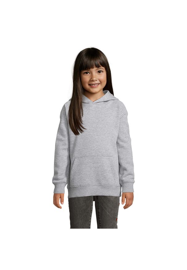 SOL'S - Bluza Dziecięca Stellar Melange. Kolor: szary