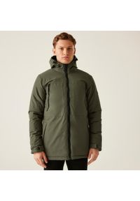 Kurtka wodoodporna Regatta Larrick II. Kolor: zielony. Sport: turystyka piesza #1