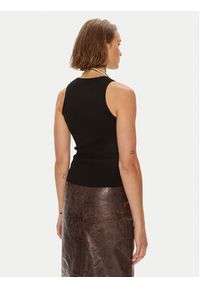 Weekend Max Mara Top Olimpo 2425366021 Czarny Slim Fit. Kolor: czarny. Materiał: syntetyk #5