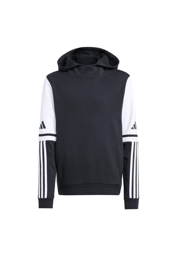 Adidas - Bluza dla dzieci adidas Squadra 25 Sweat Hoody. Kolor: wielokolorowy, biały, czarny. Materiał: bawełna. Sport: piłka nożna
