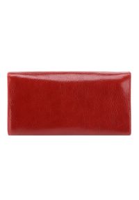 Wittchen - Damski portfel ze skóry klasyczny duży. Kolor: czerwony. Materiał: skóra #5