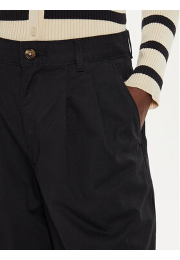 Levi's® Spodnie materiałowe A7535-0003 Czarny Wide Leg. Kolor: czarny. Materiał: bawełna