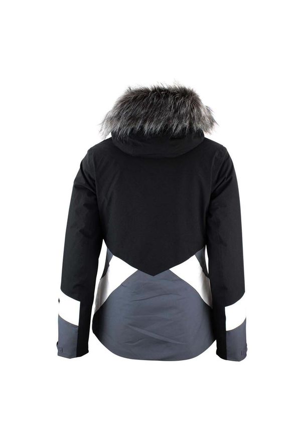 PEAK MOUNTAIN - Damska kurtka narciarska Peak Mountain Anita. Kolor: czarny. Sezon: zima. Sport: narciarstwo