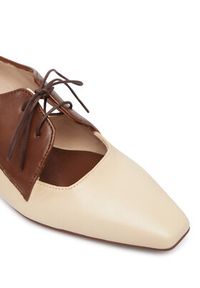 Hispanitas Półbuty BHV264628 C001 Écru. Materiał: skóra #6