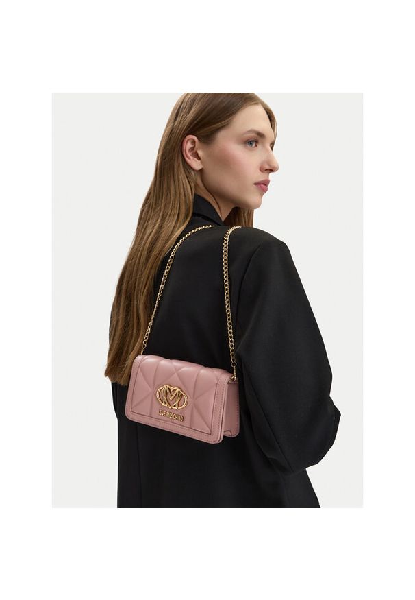 Love Moschino - Torebka LOVE MOSCHINO. Kolor: różowy