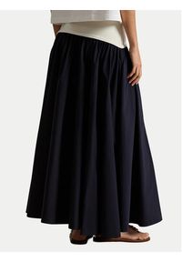 Polo Ralph Lauren Spódnica trapezowa 211A96329001 Granatowy Regular Fit. Kolor: niebieski. Materiał: bawełna #2