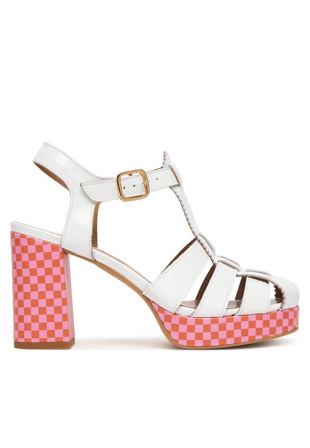 Sandały Fly London. Kolor: biały