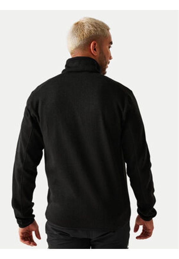 Regatta Polar Newhill RMA554 Czarny Regular Fit. Kolor: czarny. Materiał: syntetyk