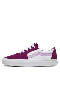 Vans Tenisówki Sk8-Low VN0009QR5RU1 Fioletowy. Kolor: fioletowy. Materiał: zamsz, skóra #4