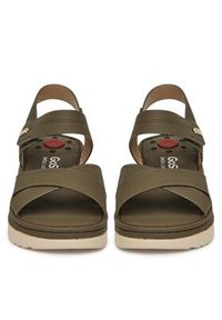 Go Soft Sandały LA319111-L5 Khaki. Kolor: brązowy. Materiał: syntetyk, materiał #3