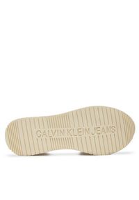 Calvin Klein Jeans Sneakersy Retro Runner Low Lace Ny Ml YW0YW01326 Biały. Kolor: biały. Materiał: materiał #6