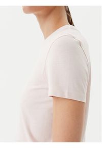 Calvin Klein Jeans T-Shirt Placed Institutional J20J225524 Różowy Slim Fit. Kolor: różowy. Materiał: bawełna